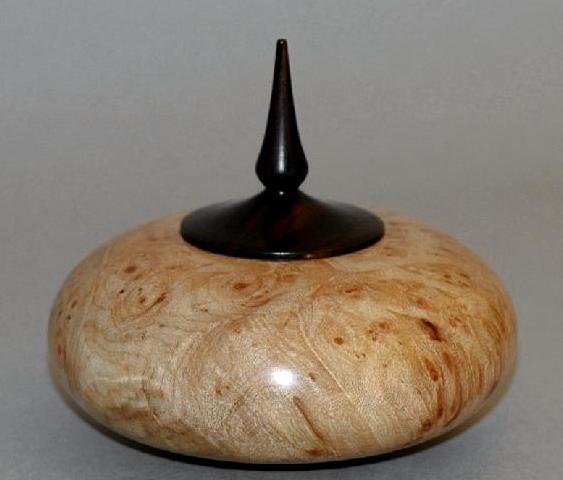 Maple Burl Keepsake Box